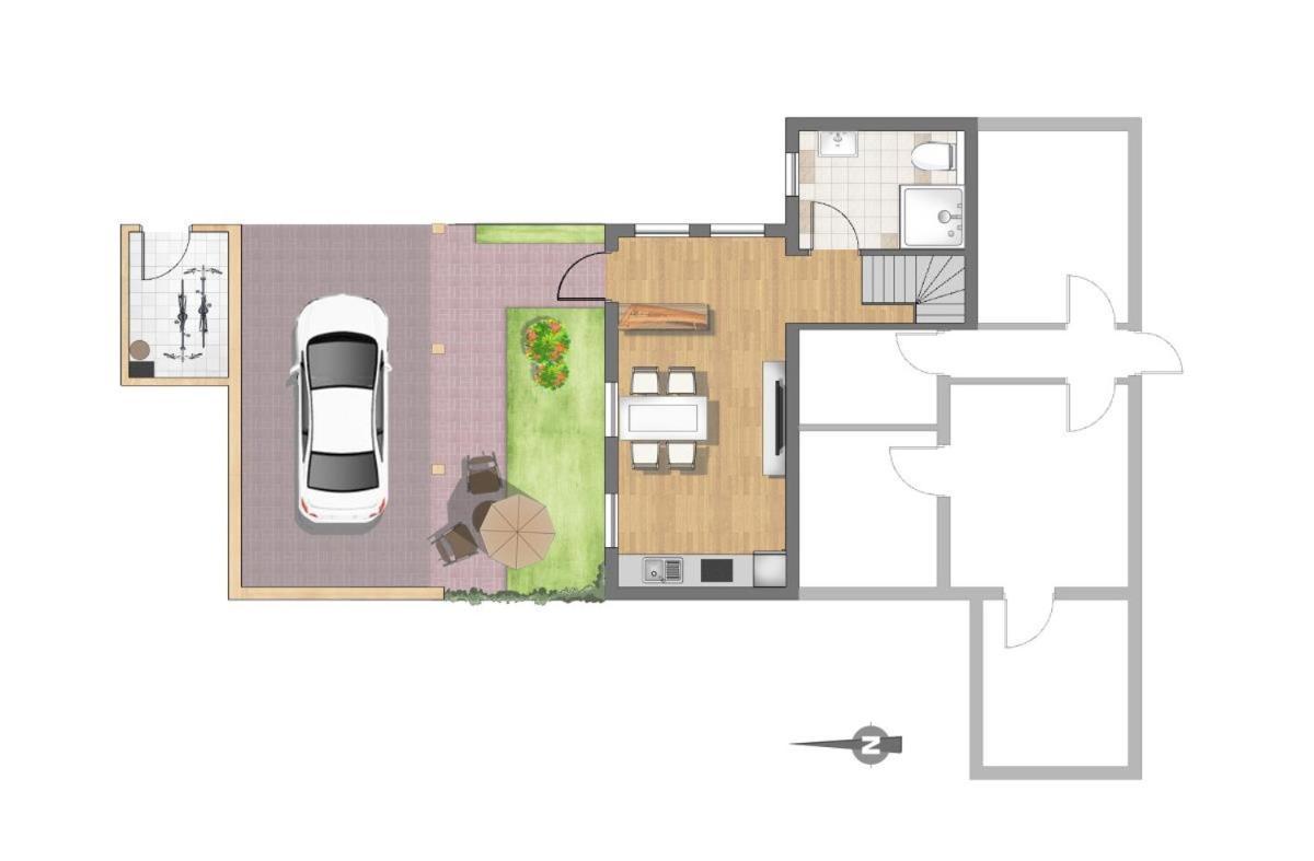 Boddenkahn Villa Born Luaran gambar